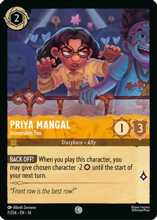 Priya Mangal - Immovable Fan (14-007)