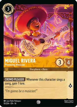 Miguel Rivera - Promising Musician (14-010)