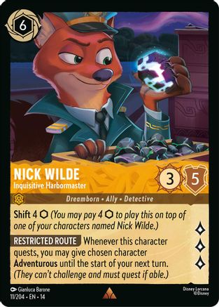 Nick Wilde - Inquisitive Harbormaster (14-011)