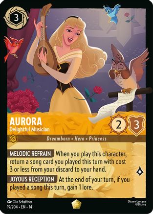 Aurora - Delightful Musician (14-019) (Cold Foil)