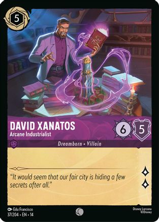David Xanatos - Arcane Industrialist (14-037) (Cold Foil)