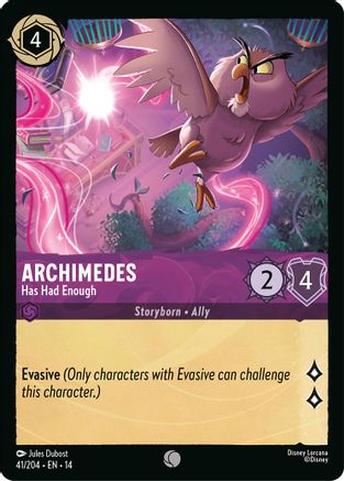 Archimedes - Has Had Enough (14-041) (Cold Foil)