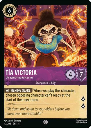 Tia Victoria - Disapproving Ancestor (14-042)
