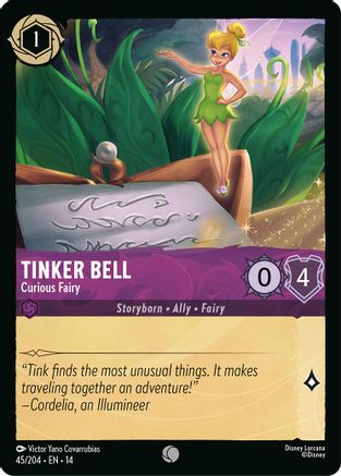 Tinker Bell - Curious Fairy (14-045) (Cold Foil)