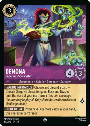 Demona - Imperious Spellcaster (14-056) (Cold Foil)