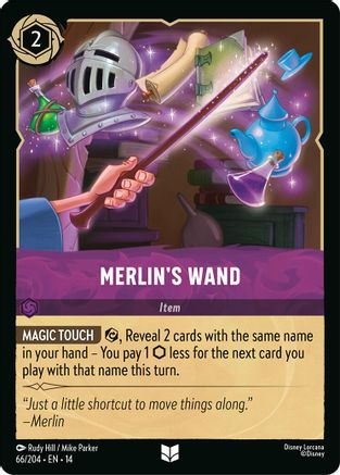 Merlin's Wand (14-066) (Cold Foil)
