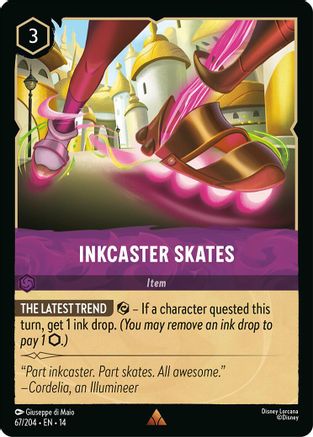 Inkcaster Skates (14-067) (Cold Foil)