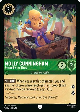 Molly Cunningham - Remembers to Share (14-073) (Cold Foil)