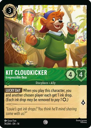 Kit Cloudkicker - Irrepressible Bear (14-074)