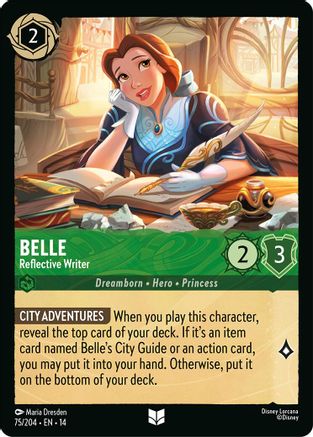 Belle - Reflective Writer (14-075)