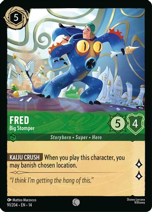 Fred - Big Stomper (14-091)