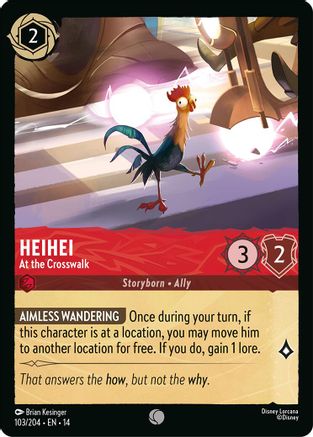 Heihei - At the Crosswalk (14-103) (Cold Foil)