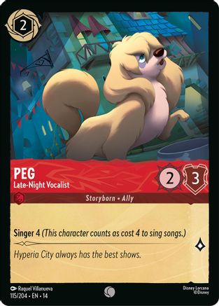 Peg - Late-Night Vocalist (14-115)