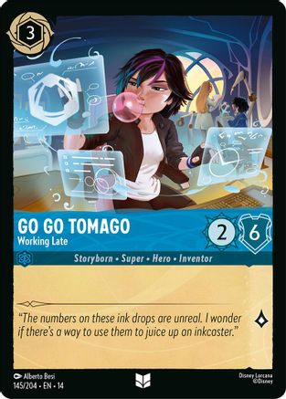 Go Go Tomago - Working Late (14-145)
