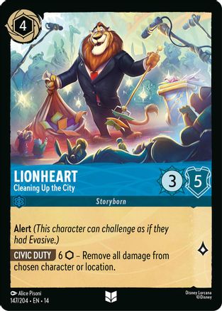 Lionheart - Cleaning Up the City (14-147)