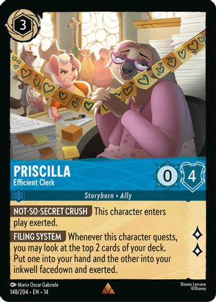 Priscilla - Efficient Clerk (14-148)