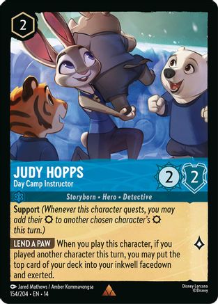 Judy Hopps - Day Camp Instructor (14-154)