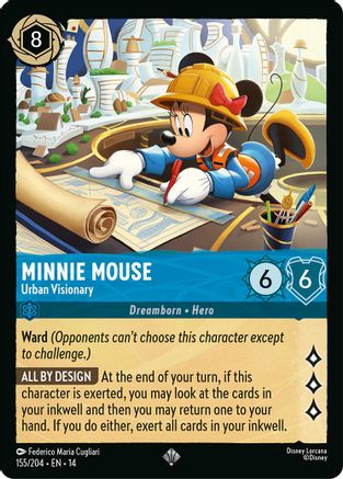 Minnie Mouse - Urban Visionary (14-155) (Cold Foil)