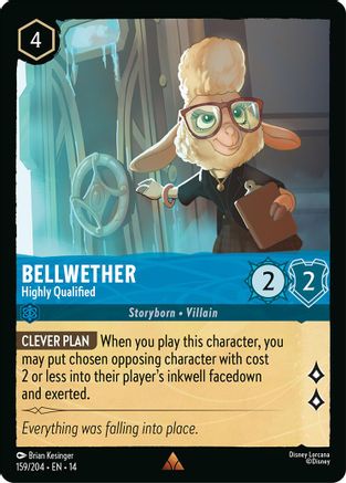 Bellwether - Highly Qualified (14-159) (Cold Foil)
