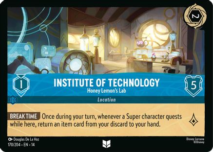 Institute of Technology - Honey Lemon's Lab (14-170) (Cold Foil)