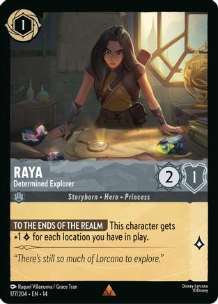 Raya - Determined Explorer (14-177) (Cold Foil)