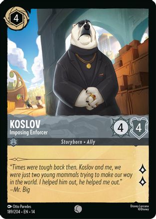 Koslov - Imposing Enforcer (14-189) (Cold Foil)