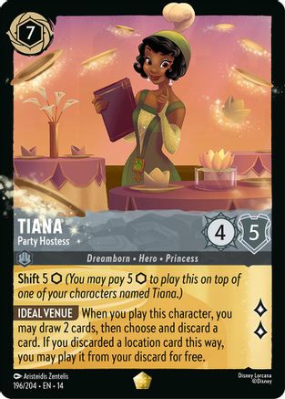 Tiana - Party Hostess (14-196) (Cold Foil)