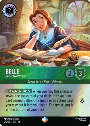 Belle - Reflective Writer (Epic) (14-212) (Holofoil)