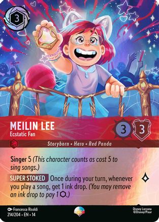 Meilin Lee - Ecstatic Fan (Epic) (14-214) (Holofoil)
