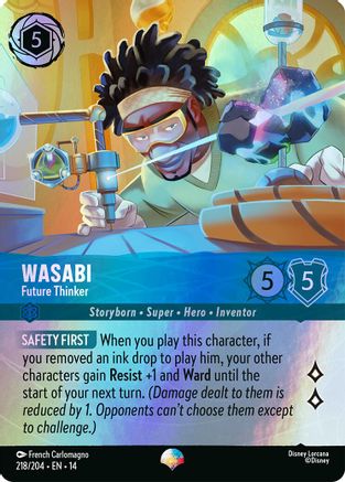 Wasabi - Future Thinker (Epic) (14-218) (Holofoil)
