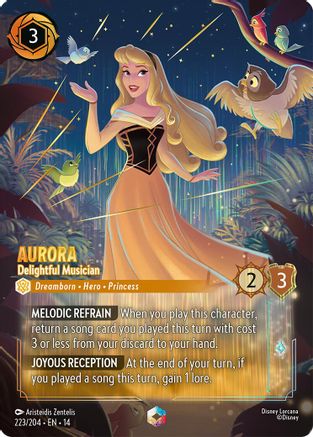 Aurora - Delightful Musician (Enchanted) (14-223) (Holofoil)