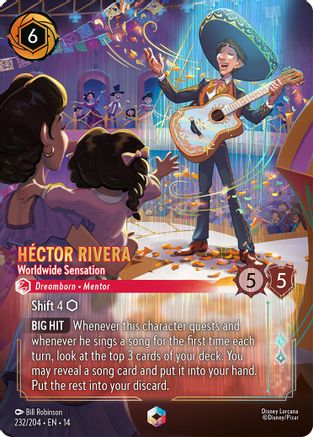 Hector Rivera - Worldwide Sensation (Enchanted) (14-232) (Holofoil)