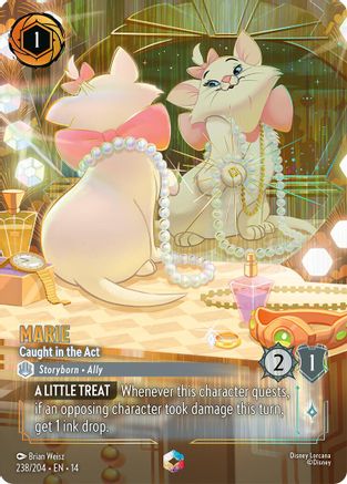 Marie - Caught in the Act (Enchanted) (14-238) (Holofoil)