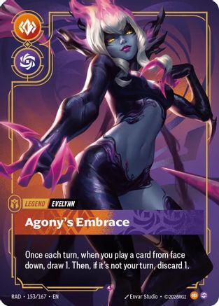 Evelynn, Agony's Embrace (RAD-153) (Foil)