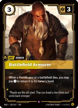 Battlefield Armorer (RAD-130) (Foil)