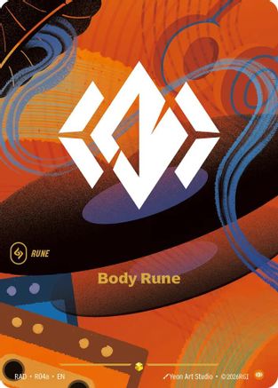Body Rune (R04a) (RAD-R04a) (Foil)