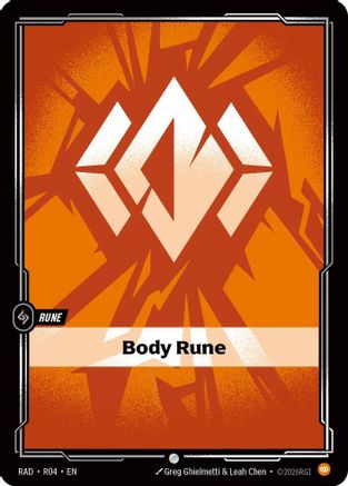 Body Rune (RAD-R04)