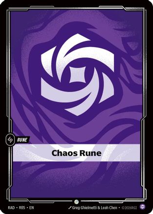 Chaos Rune (RAD-R05)