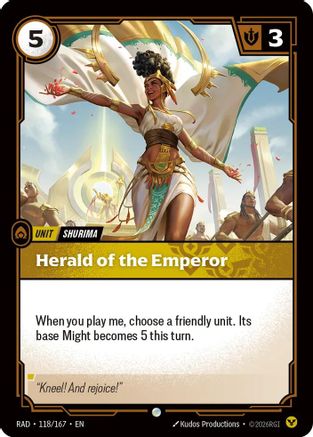 Herald of the Emperor (RAD-118)