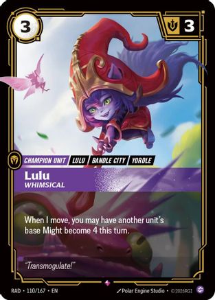 Lulu, Whimsical (RAD-110) (Foil)