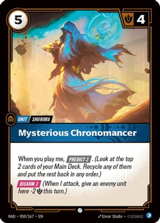 Mysterious Chronomancer (RAD-050)