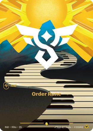 Order Rune (R06a) (RAD-R06a) (Foil)