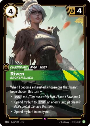 Riven, Broken Blade (RAD-043) (Foil)