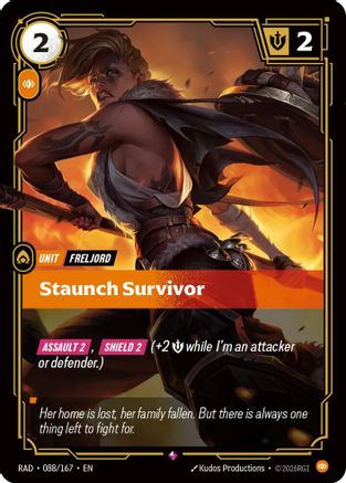 Staunch Survivor (RAD-088) (Foil)