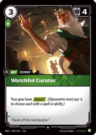 Watchful Curator (RAD-037) (Foil)