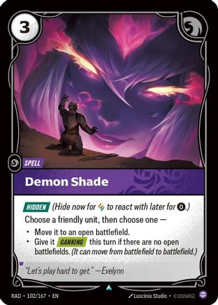 Demon Shade (RAD-102) (Foil)