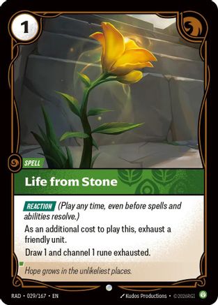 Life from Stone (RAD-029) (Foil)