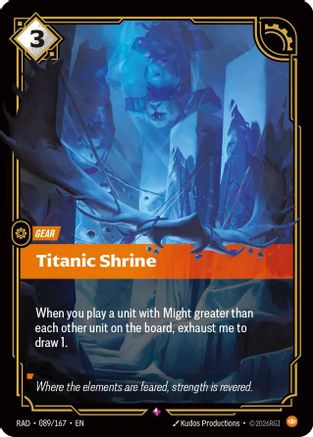 Titanic Shrine (RAD-089) (Foil)