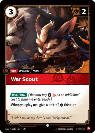 War Scout (RAD-008)