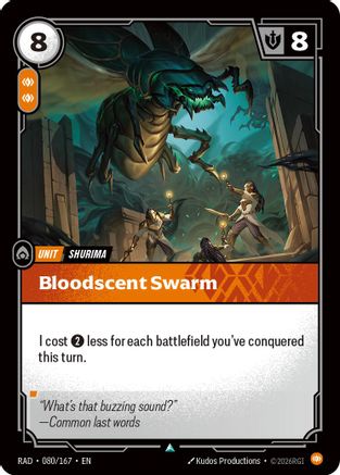 Bloodscent Swarm (RAD-080) (Foil)
